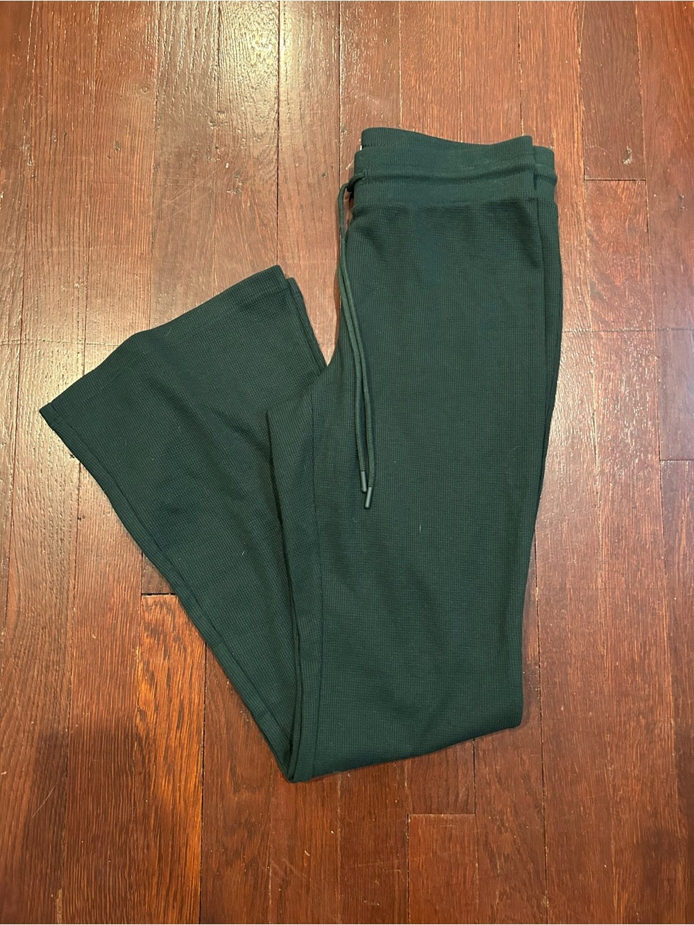 The Sunday Best (Aritzia) flared lounge/waffle pants